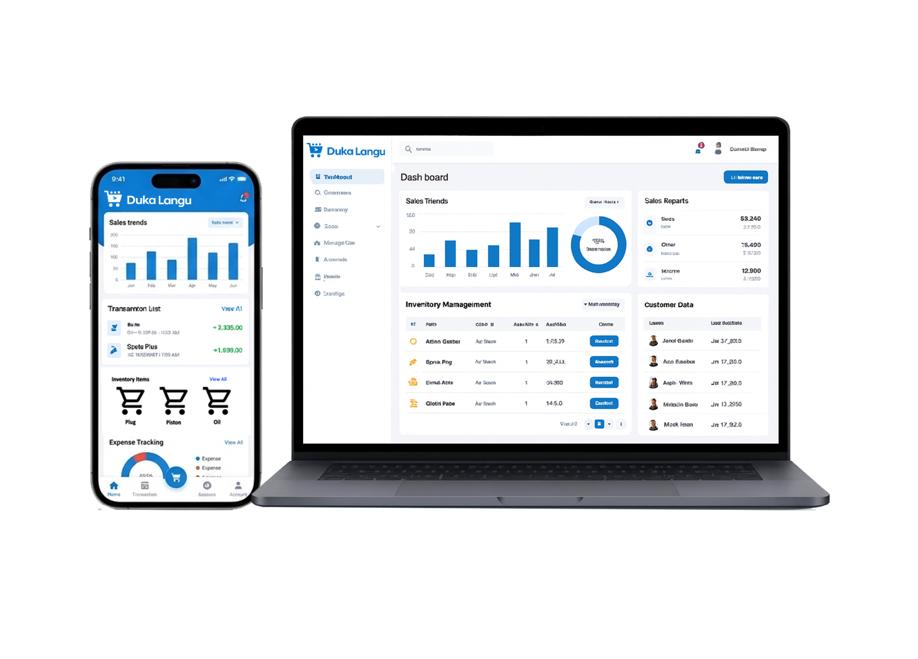 DukaLangu POS for sales and inventory management in Tanzania